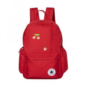 Converse Полиэстеровый рюкзак средний размер унисекс красный, Cherry Strawberry