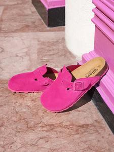 Сабо billowy, розовый