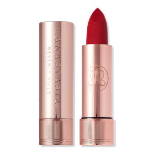 Матовая и сатиновая бархатная помада с высокой пигментацией Anastasia Beverly Hills, Royal Red (matte)