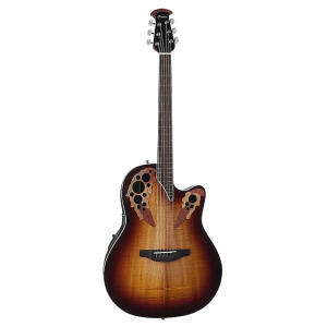 Акустическая гитара Ovation CE48P-KOAB Celebrity Elite Exotic Super Shallow 6-String Acoustic-Electric Guitar w/Gig Bag