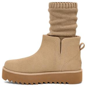 Ботинки короткие зимние UGG, горчичный