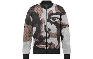 Мужское бейсбольное джерси LOUIS VUITTON, цвет Dark Brown