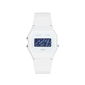 CASIO Ретрофит серия кварцевый механизм часы унисекс purple циферблат