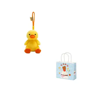 Очаровательная подвеска в виде утки, слона, пальмы, коллекции пингвина, плюшевого мишки, свиньи, мягкая игрушка, высота 15 см Dolls and bears dance