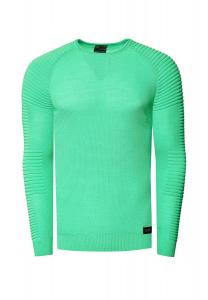 Пуловер с современным круглым вырезом RUSTY NEAL, зеленый