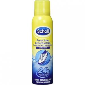 Дезодорант для обуви Fresh Step Odor Stop 150 мл, Scholl