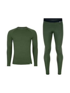DANISH ENDURANCE Термобелье Merino Baselayer зеленого цвета