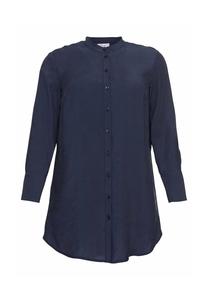 Длинная блузка с рюшами на спине sheego, цвет Marine