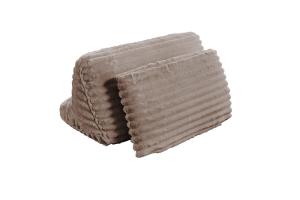 Подушка для спинки KAWOLA, 83x46 см, серо-коричневый