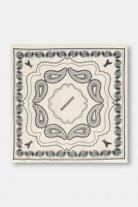 Шарф с шелком Patrizia Pepe, бежевый