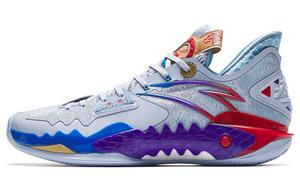 Кроссовки Anta Frenzy 5 Basketball, белый/мультиколор