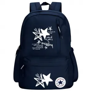 Converse Полиэстеровый рюкзак средний унисекс темно-синий, Five-Pointed Star