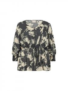 Wasabi Concept Рубашка WA-JANNI 2, цвет 9700C, темно-серый, комбинированный