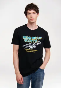 Футболка Logoshirt "Star Trek — Beam Me Up Scotty" Logoshirt Beam Me Up Scotty, черный