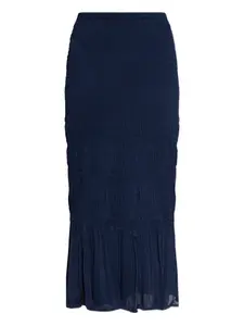 Юбка Ilona с драпировкой By Malene Birger, синий