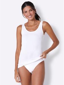 белая майка Schiesser