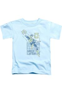 Футболка с коротким рукавом Green Lantern City Watch для малышей Gildan