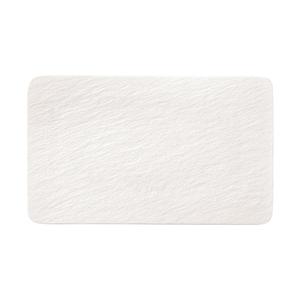 Сервировочное блюдо Многофункциональная квадратная тарелка Manufacture Rock Blanc 28 x 17 см, белая Villeroy & Boch, белый