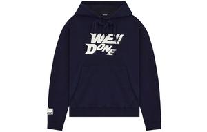 Свитшот унисекс темно-синий WE11DONE
