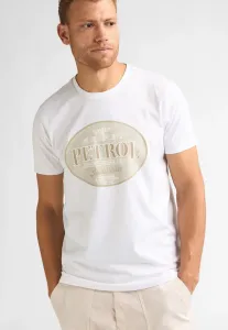 Футболка с принтом "золушка" Petrol Industries, Bright White