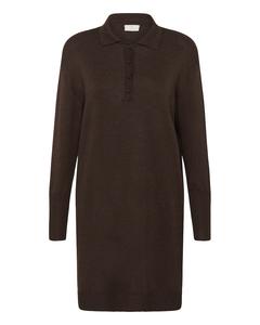 Платье Kaffe Lizza, темно-коричневый