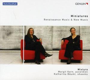 CD диск Koch-Raphael / Ensemble Mixtura / Kern / Bauml: Miniatures: Renaissance & New Music