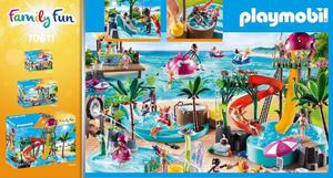 PLAYMOBIL 70611 Детский бассейн с гидромассажем
