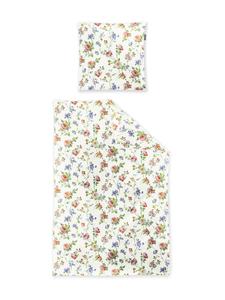 Постельное белье Mako-satin Wave белого цвета Irisette, 155 x 220 + 80 x 80 см