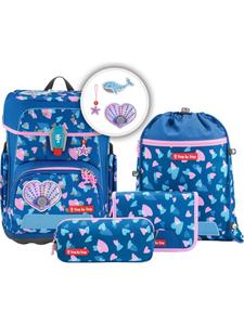 Step by Step Набор из 5 школьных сумок CLOUD REFLECT Seashell Pearl, синий