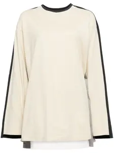 Футболка в технике пэчворк Jnby, нейтральный