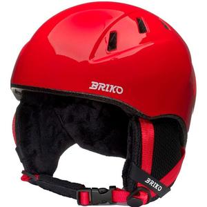 Детский лыжный шлем Briko, красный