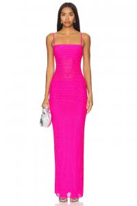 Платье дженнан Afrm, розовый