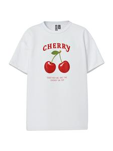 Рубашка оверсайз PIECES PCALIFI FASTTRACK, белый