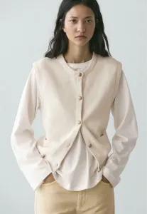 С карманами, без рукавов Massimo Dutti, Beige