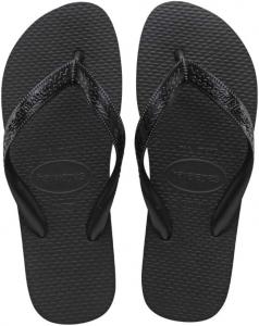 Женские шлепанцы Havaianas Top Color, белый/черный