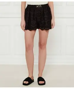 Кружевные шорты Regular fit Twin-Set, черный