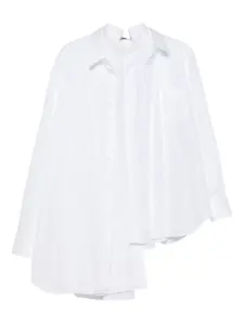 Рубашка асимметричного кроя COMME DES GARCONS, белый