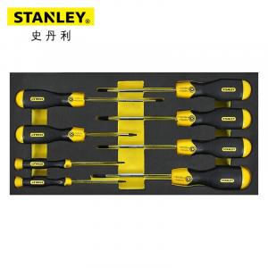 Отвертка Stanley, ключ с храповым механизмом двойного назначения, внутренний шестигранник, ремонт и обслуживание автомобилей, набор отверток из 8 предметов 90-039-23