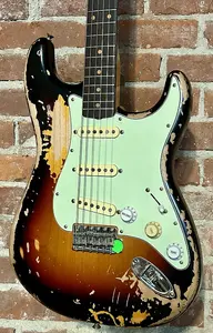 Новая гитара Fender Mike McCready Signature Stratocaster - 3-цветный солнцежженый релик, поддержите малый бизнес и покупайте здесь!
