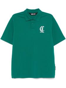 Рубашка поло с логотипом Just Cavalli, зеленый