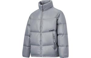 Куртка пуховая LiNing Fondue Down Series унисекс серый щебень