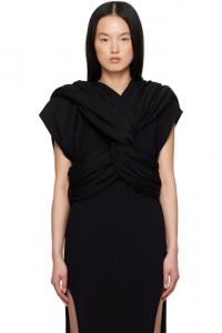 Black Hollywood Triple Donut Топ Rick Owens