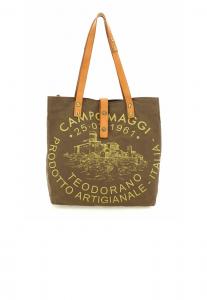 Сумка Campomaggi Handbag, Militare-Pistillo/Dark Brown
