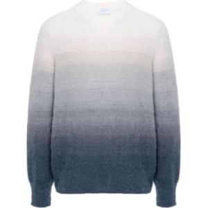 OFF-WHITE OFF WHITE джемпер с омбре и стрелками