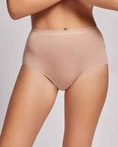 Базовые высокие трусики на экстра-плоской резинке Gisela, цвет Nude
