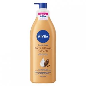 Крем для тела с дозатором, 400 мл, с питательным маслом какао. Nivea