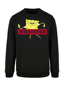 Толстовка F4NT4STIC Spongebob Schwammkopf WHATEVER, черный