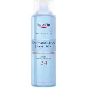 Dermatoclean Hyaluron 3 в 1 мицеллярная очищающая жидкость 400 мл, Eucerin