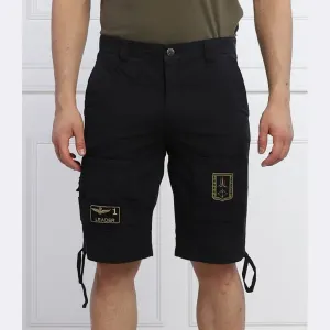 Шорты стандартного кроя Aeronautica Militare, синий