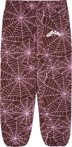 Спортивные брюки Sp5der All Over Print 'Brown', коричневый